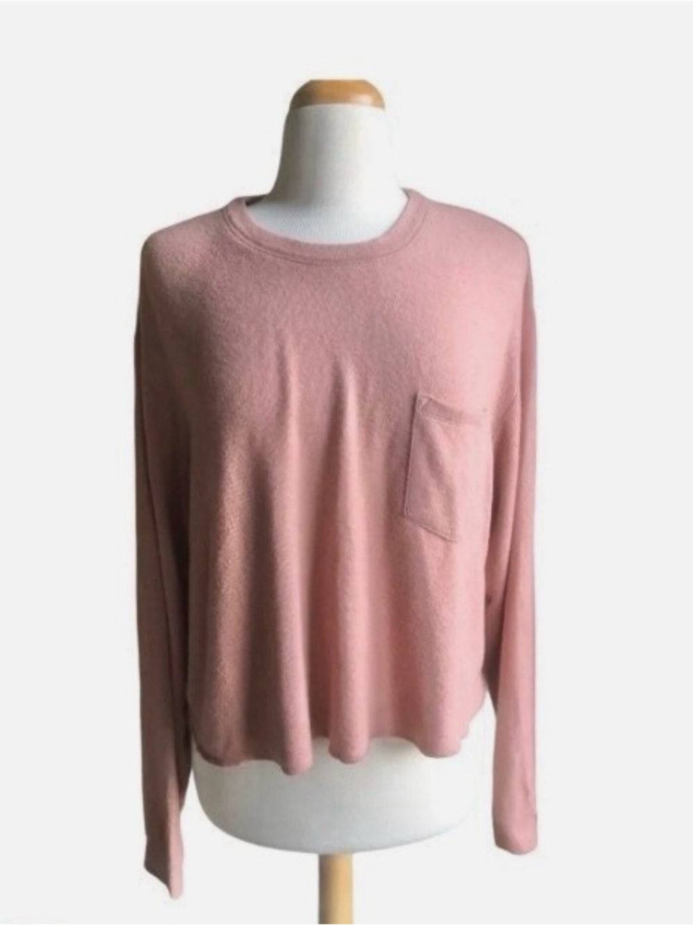 wild fable Mauve Pink Knit Crewneck Sweater